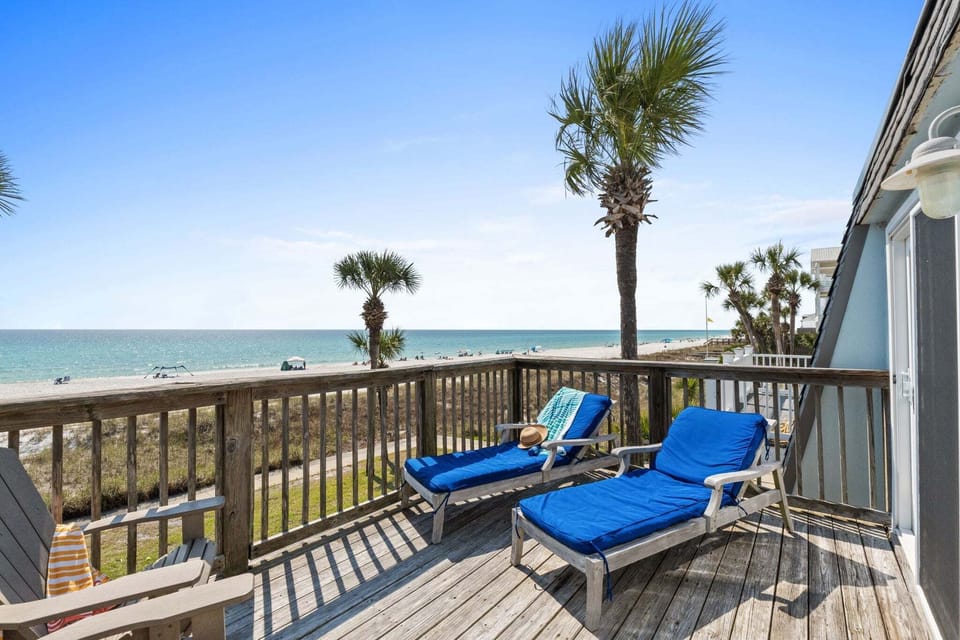 Furnished Gulf Front Balcony