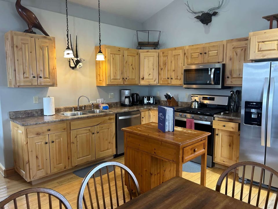 Spacious kitchen