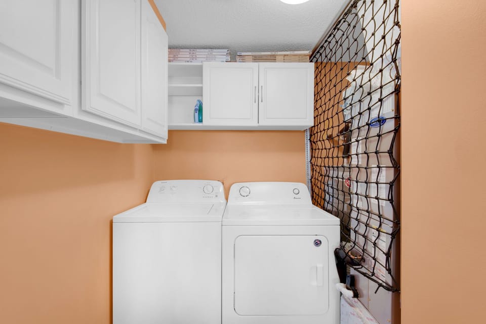 Indoor laundry for your convenience