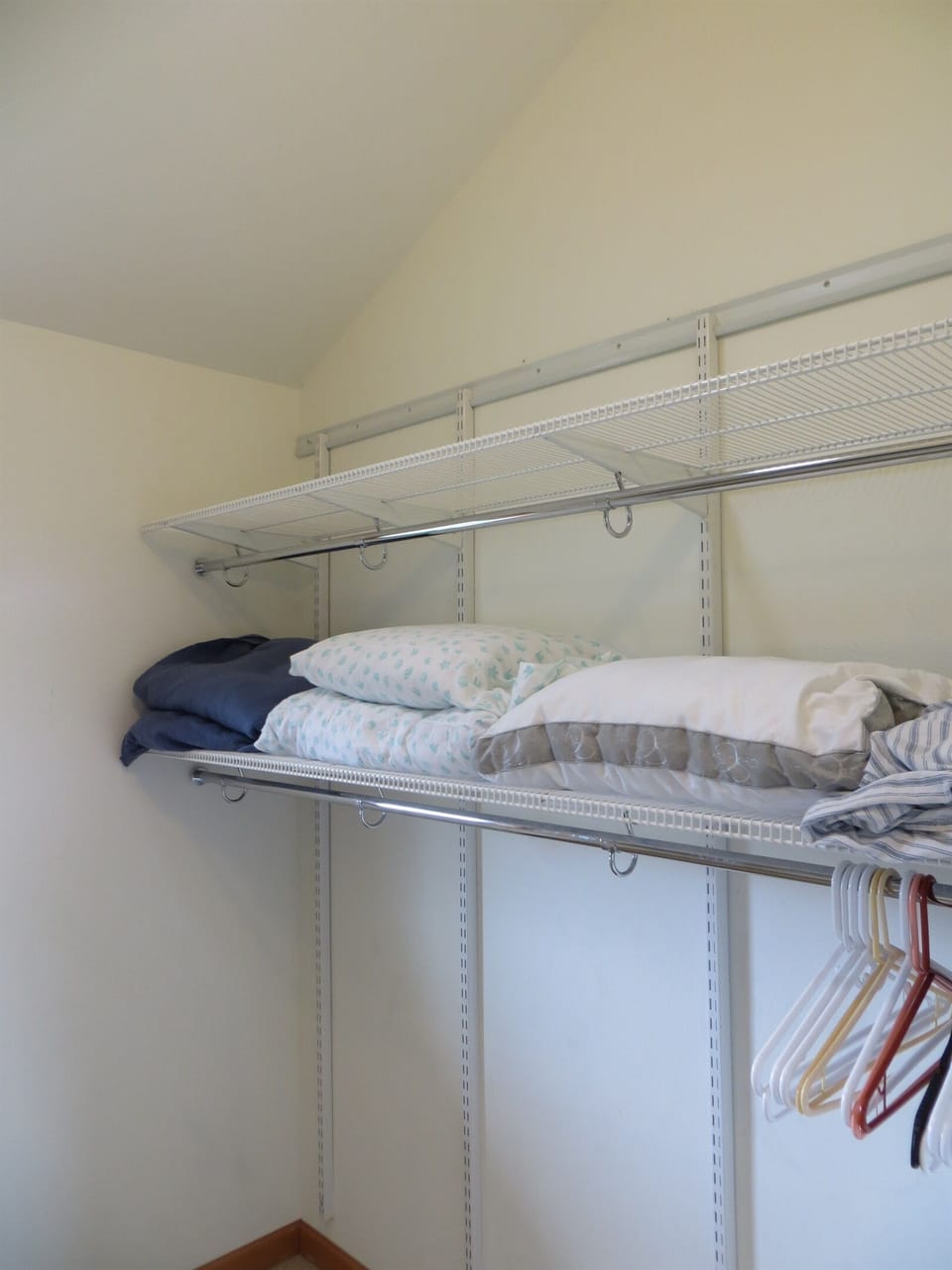 upstairs walk in closet