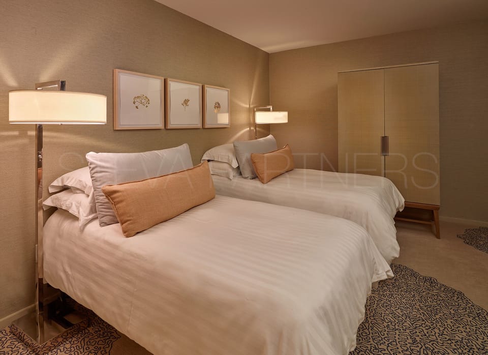 The second bedroom - Single beds configuration