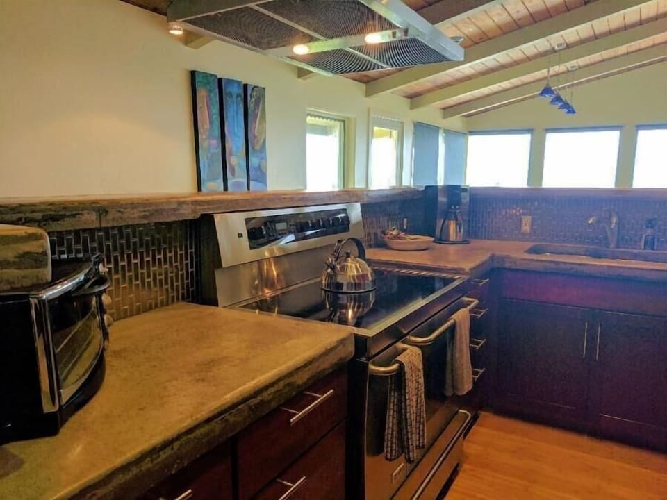 open galley kitchen