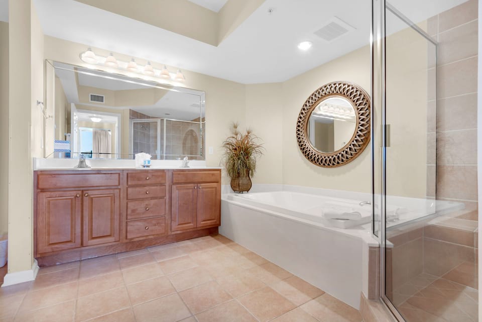 Master bathroom