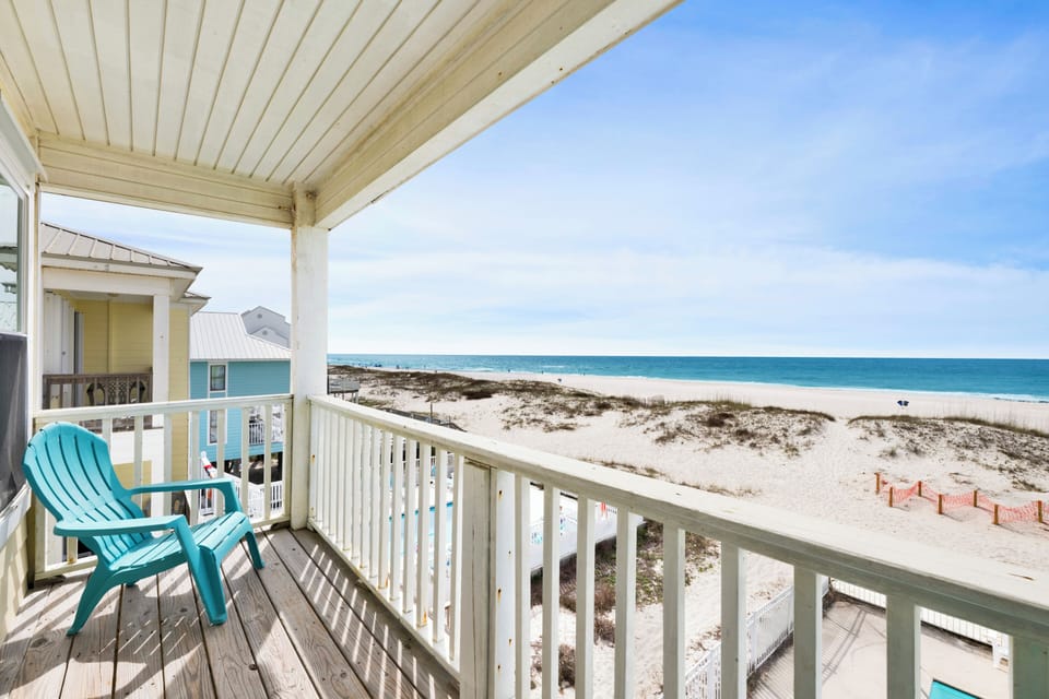 Private balcony off of Bedroom 1