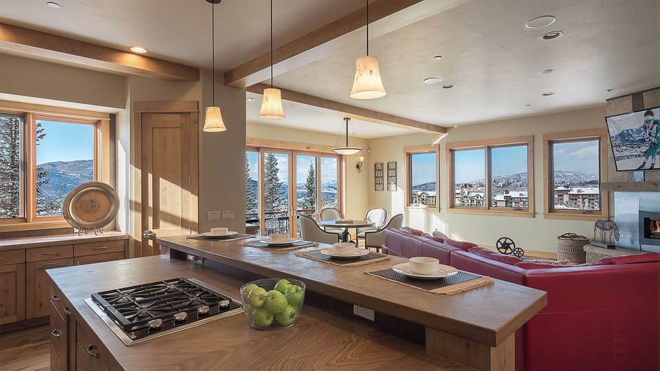 Gourmet Kitchen, Mid Level -  With Panoramic Views
