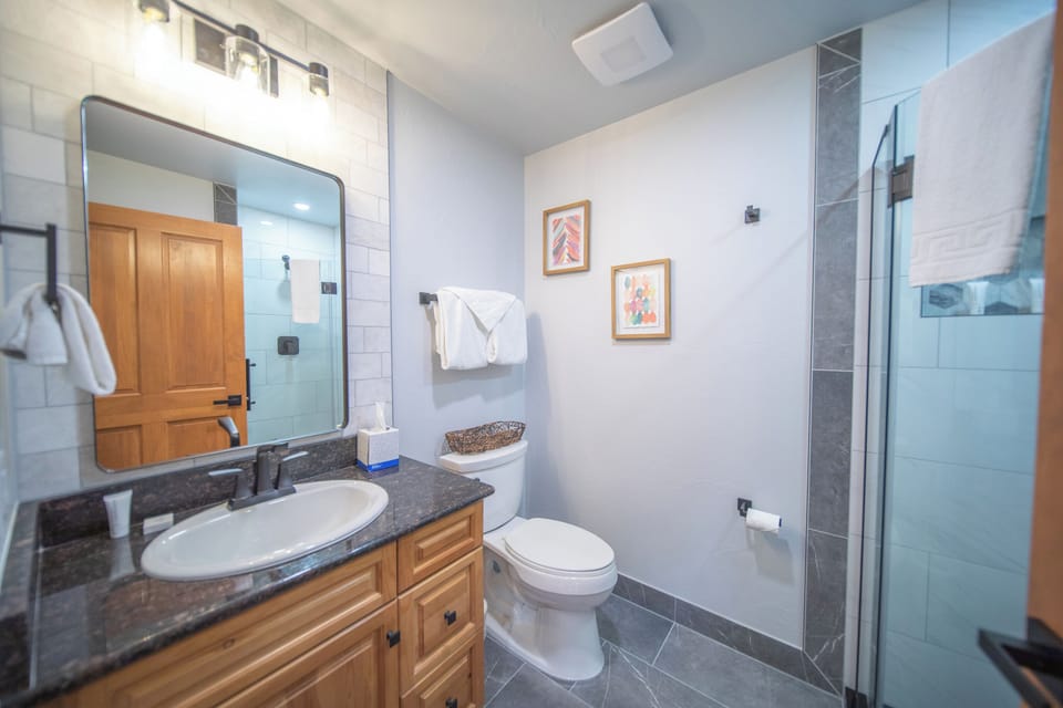 Remodeled Hallway bathroom