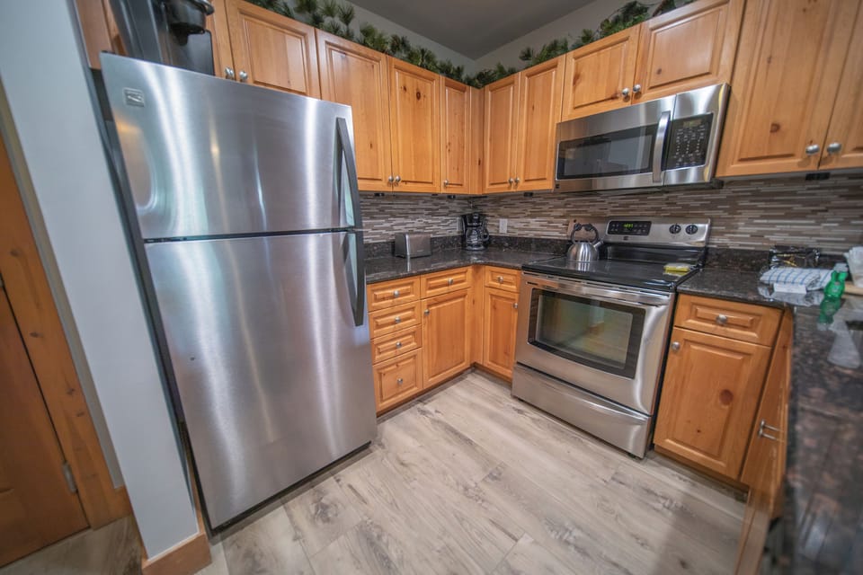 Fully equipped kitchen