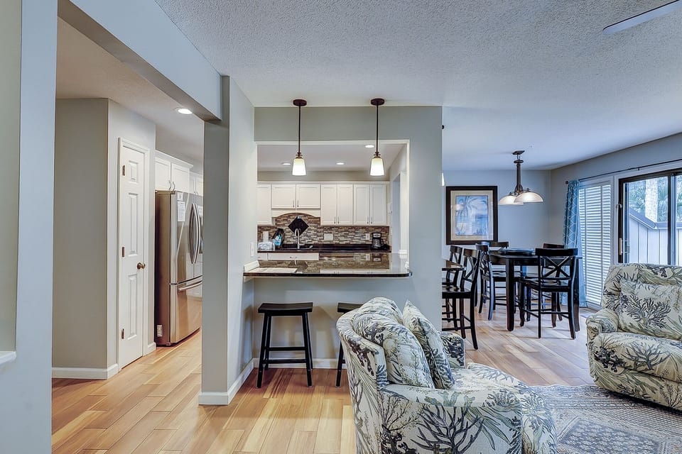 Living Room & Kitchen View
