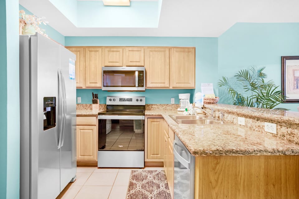 Fully equipped kitchen