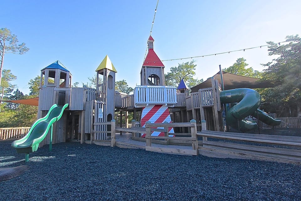 Playground at the Village of Baytowne Wharf in the resort.