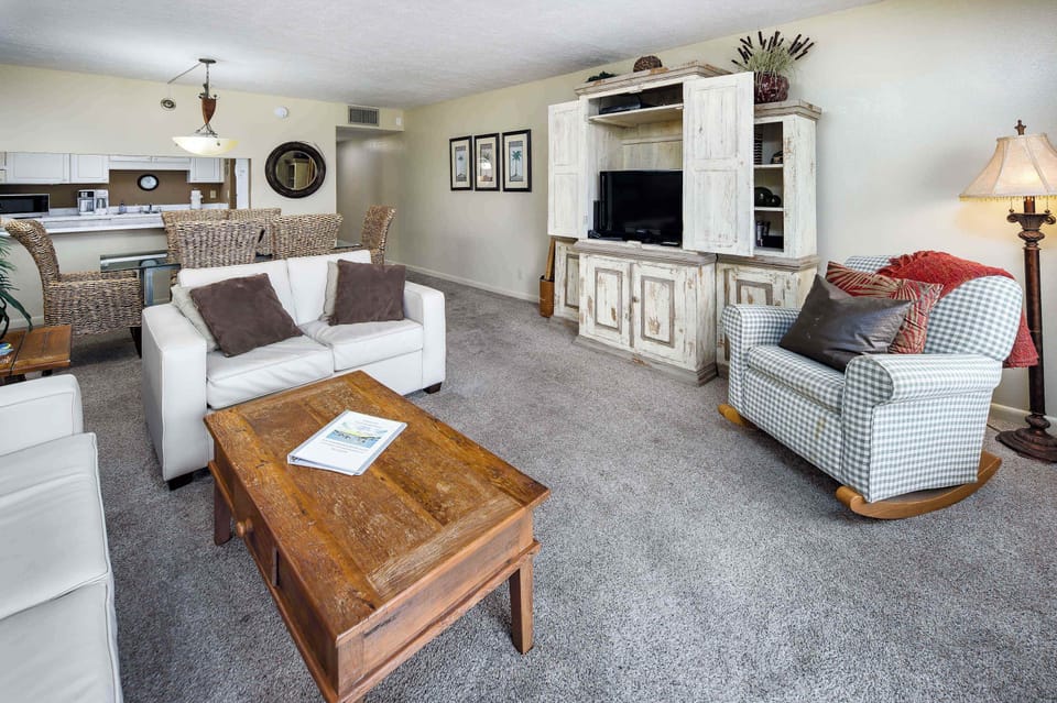 Living room with TV