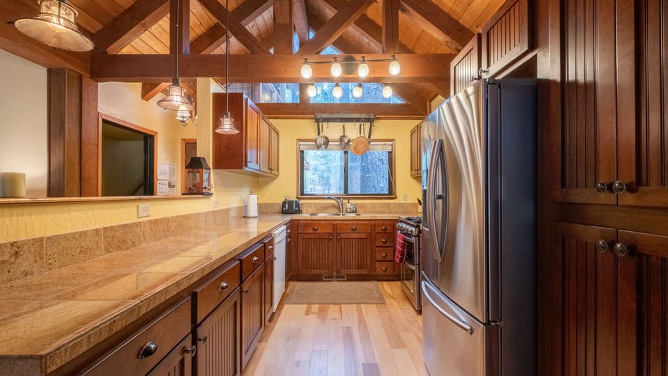 Entry to Kitchen: Tahoe Donner Vacation Lodge