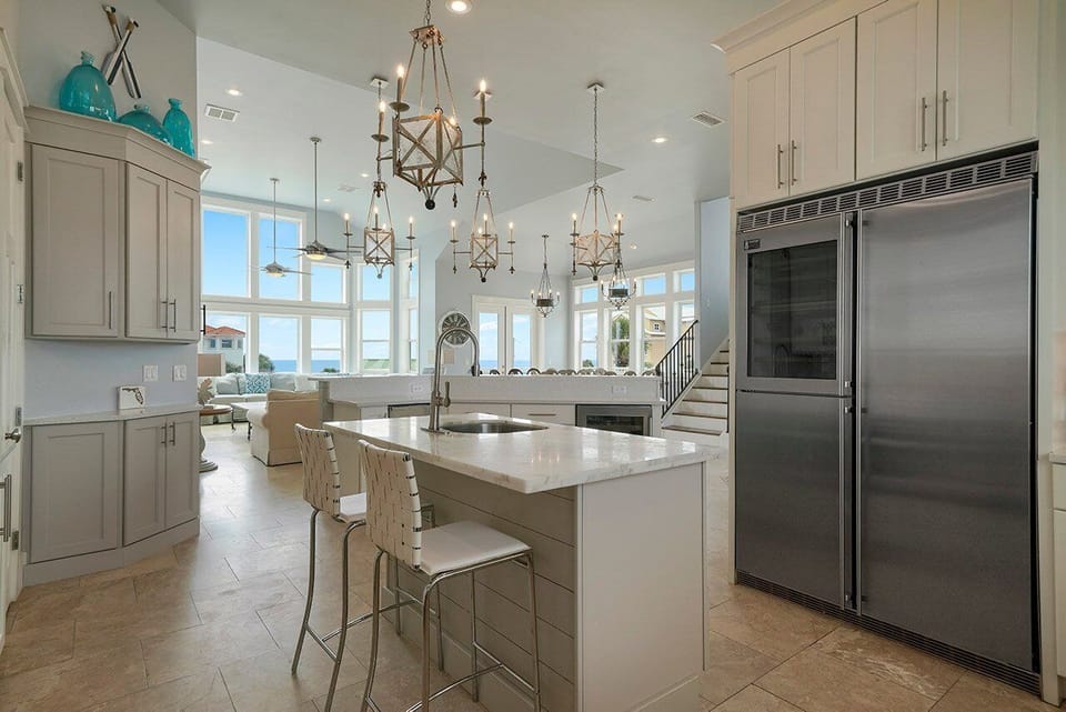 Turquoise by the Gulf - Crystal Beach - Kitchen