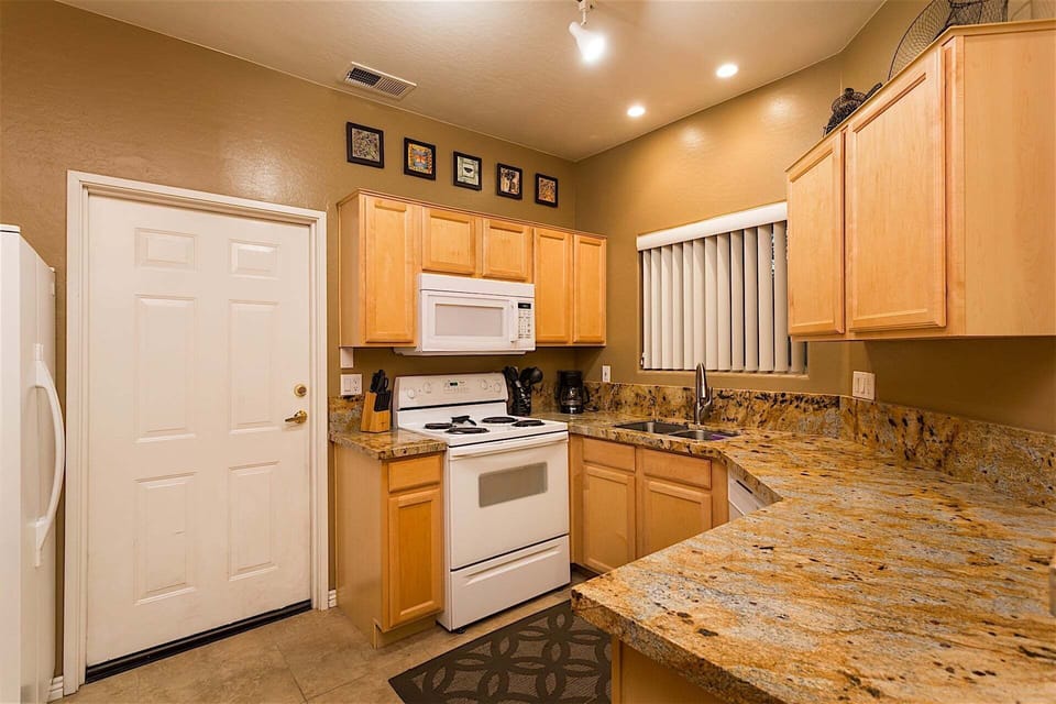 Lots of counter space and Lots of Lighting!