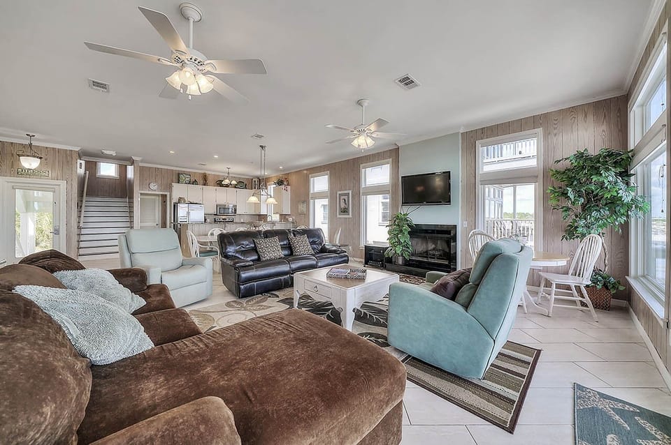 Storks Nest - Grayton Beach - Living Room