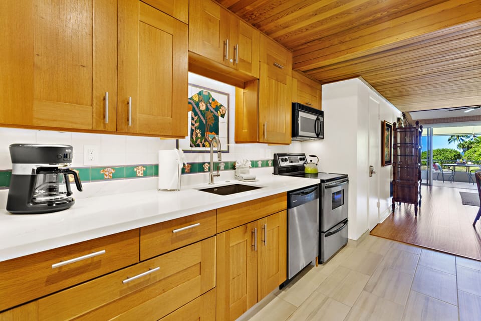 Fully equipped kitchen