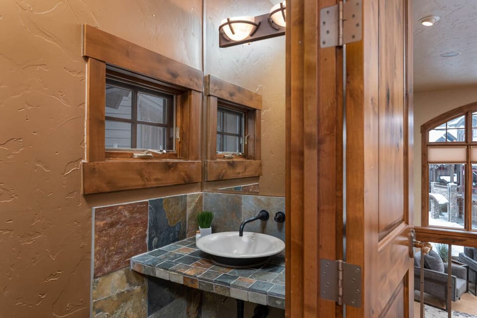 Powder room on the main level
