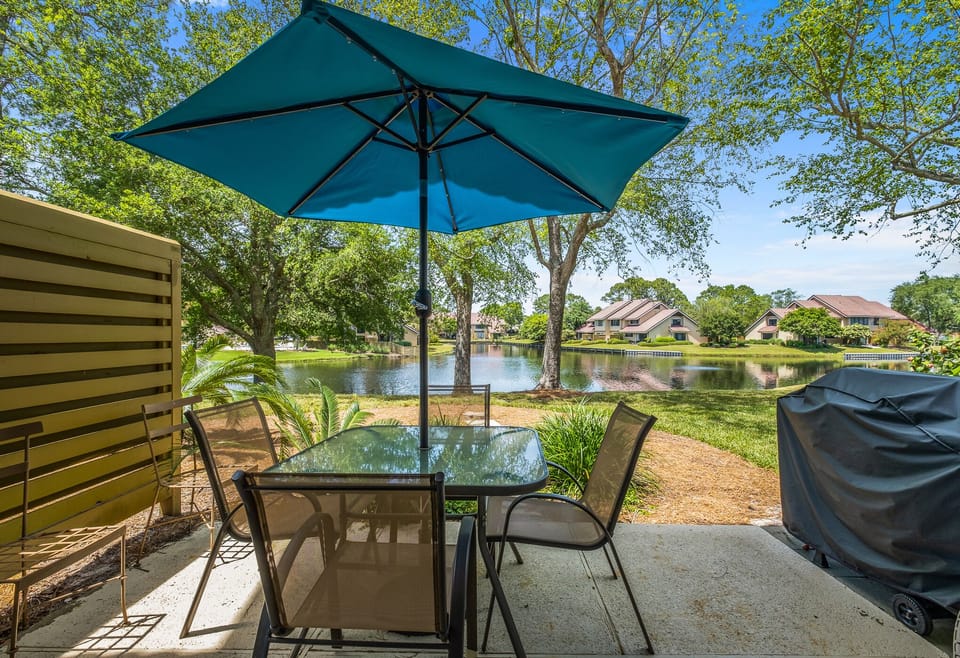 Lake View from Back Patio