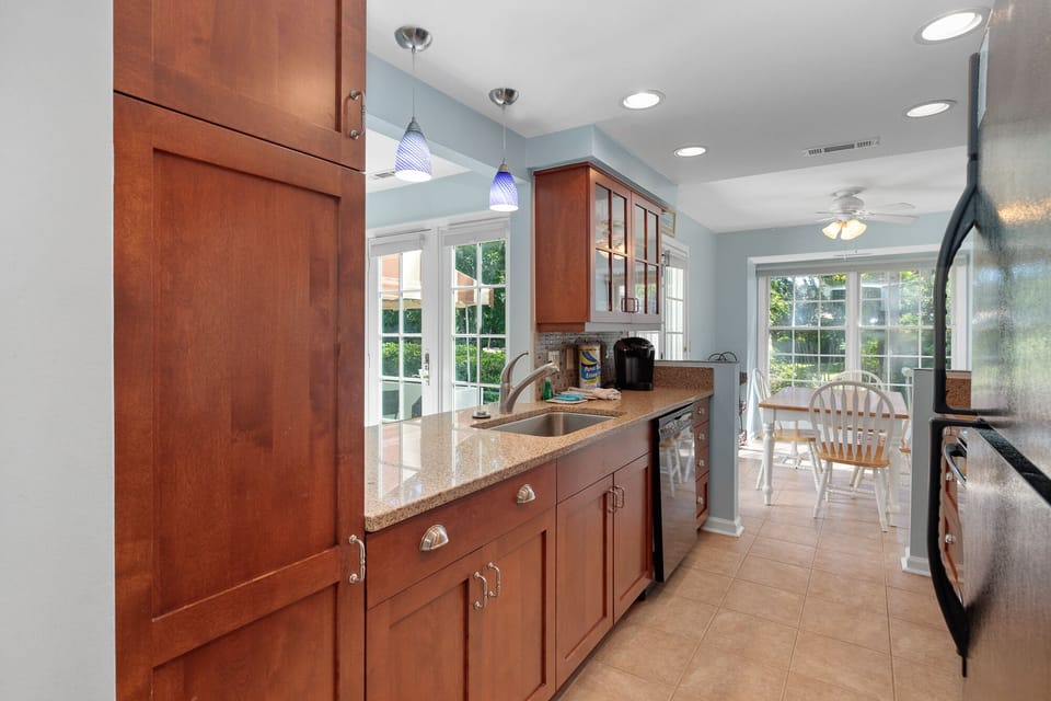 Kitchen and Second Dining Area