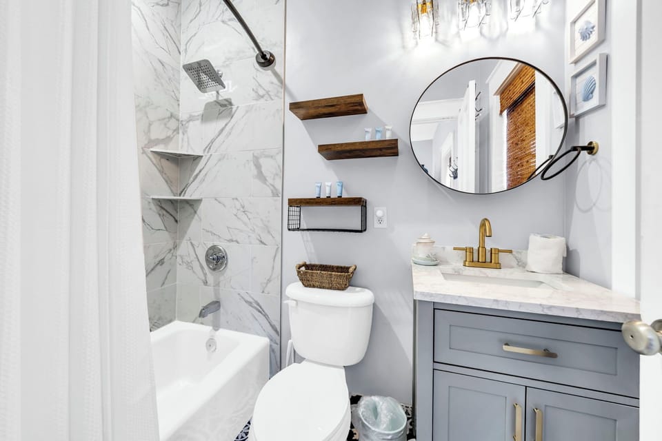 Master bathroom