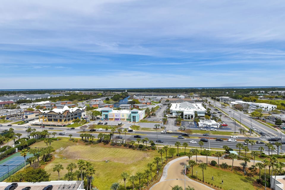 Silver Beach Towers W1501 - North Balcony View