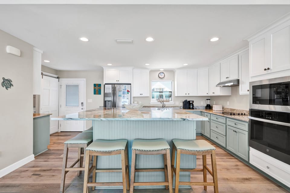 Beautiful coastal decor and updated finishings throughout