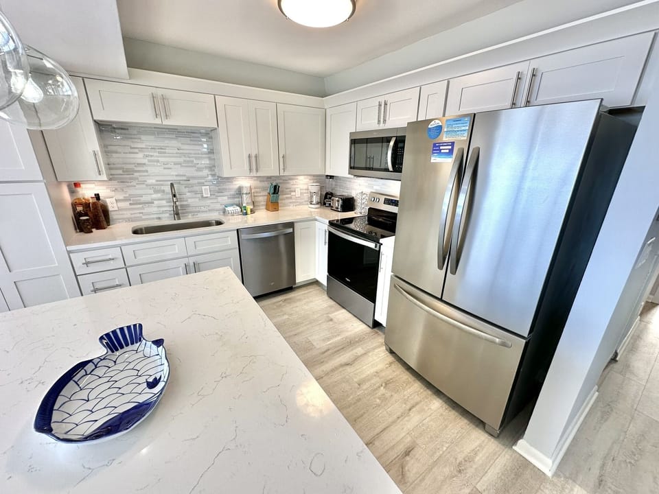 Newly renovated kitchen