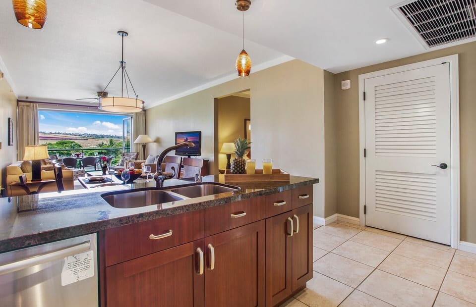 Offering a spacious 915 sq. ft. of interior living space
                
