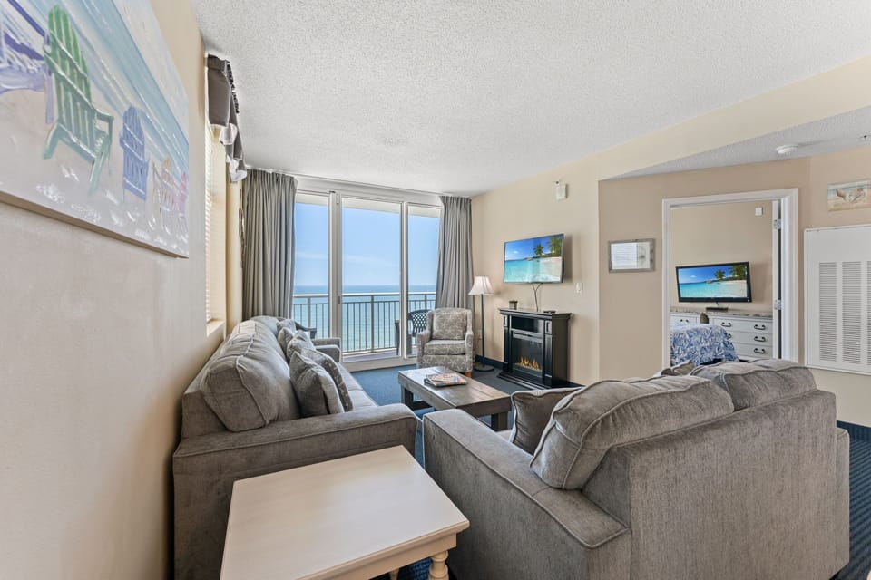 Oceanfront Living Room