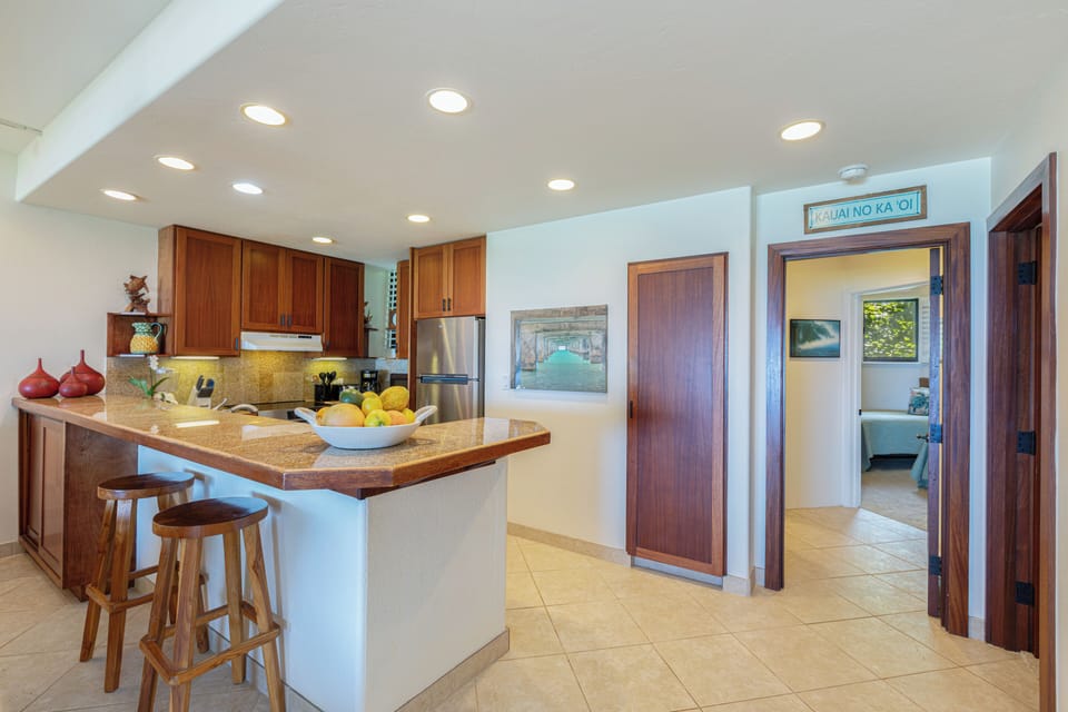 Fully equipped kitchen