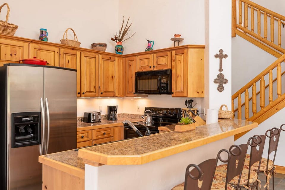 Chat with the chef in your group in the open kitchen