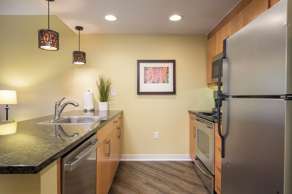 Plenty of counter space