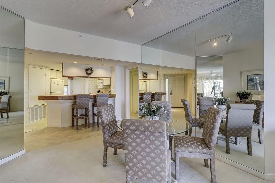 dining and kitchen