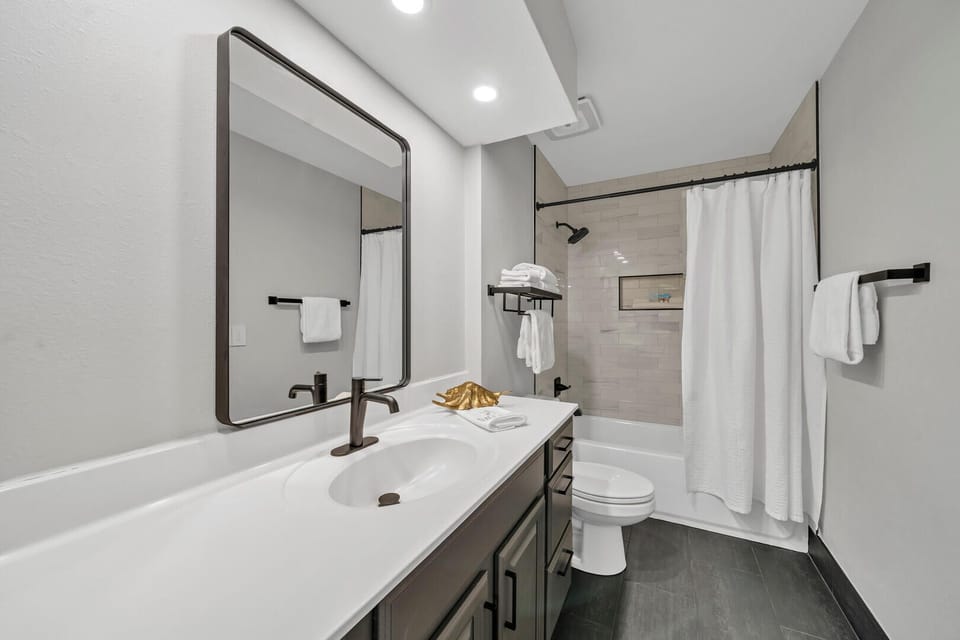Downstairs Full Bath with Tub/Shower Combo