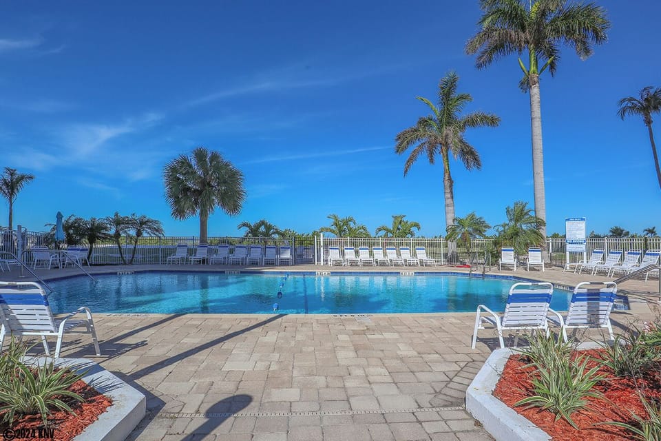 Estero Beach And Tennis Club Resort Sized Heated Pool
