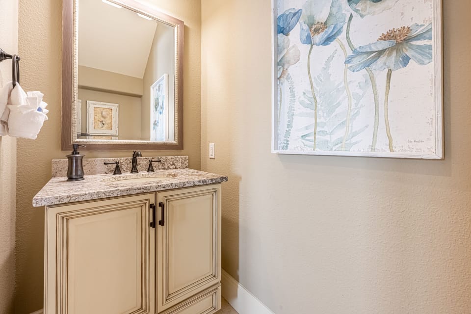 Half Bathroom on First Floor