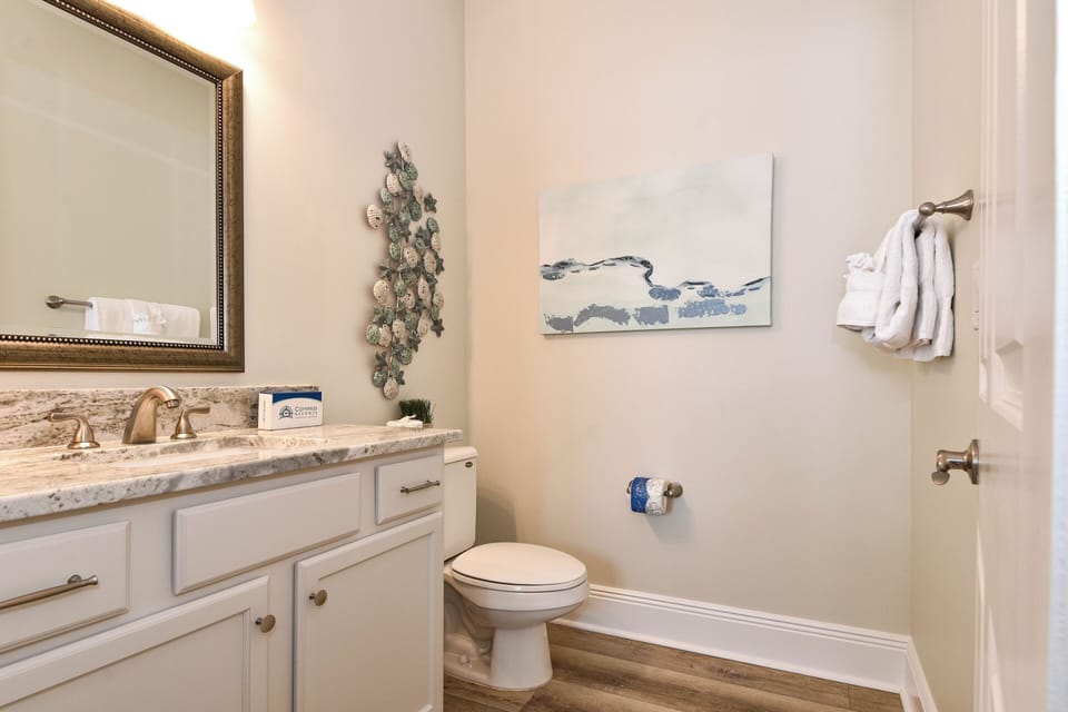 Silver Beach Towers East 202- Guest Half Bathroom