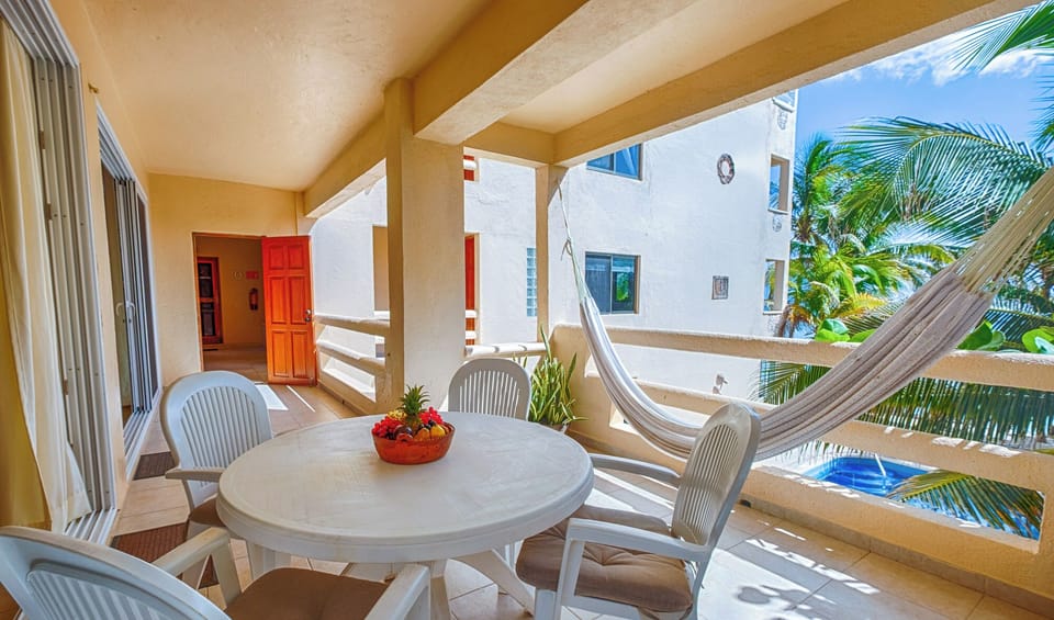 Outdoor Dining Area and a Hammock