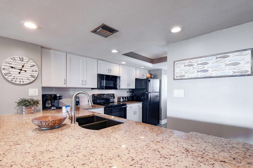 Edgewater Beach 301- Kitchen
