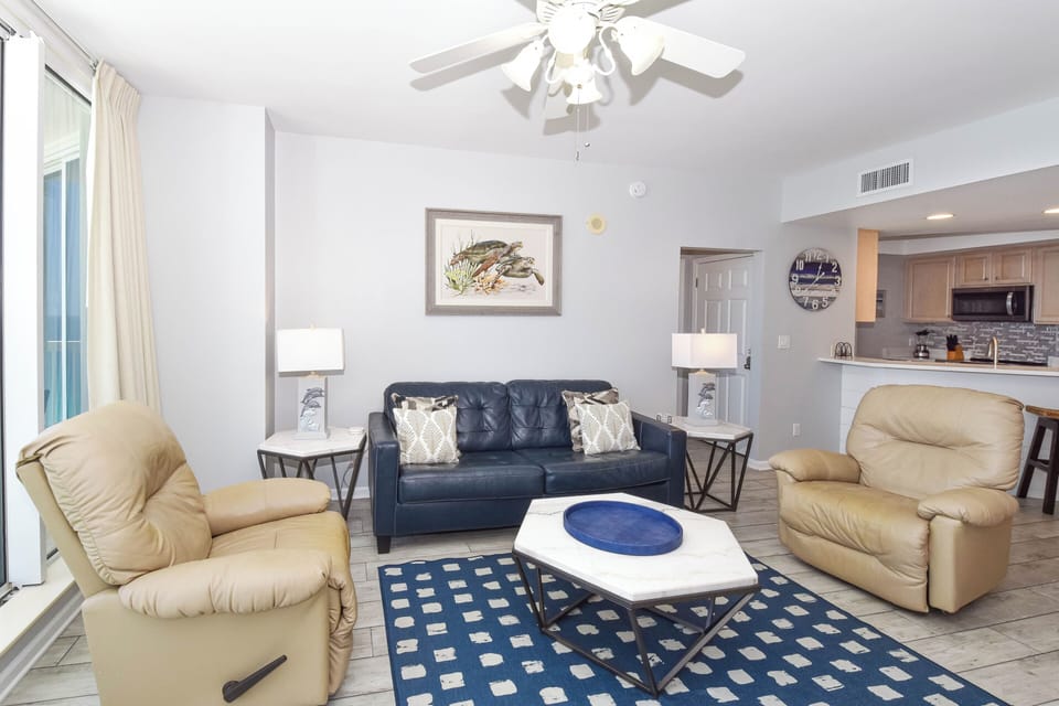 Silver Beach Towers East 1405- Living Area
