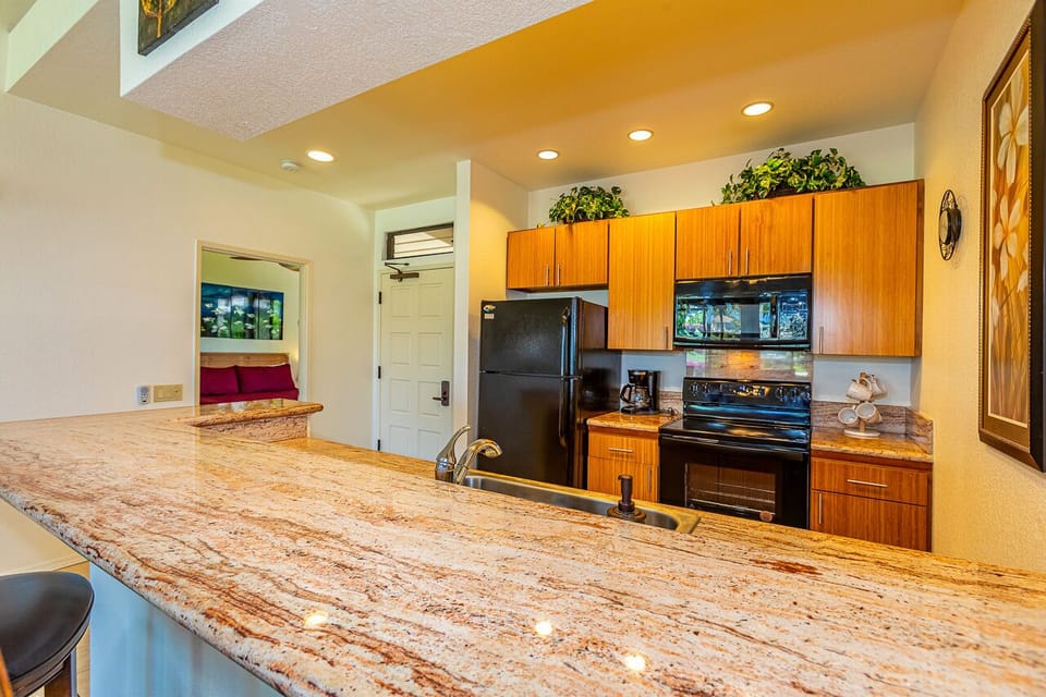 Additional kitchen counter seating 