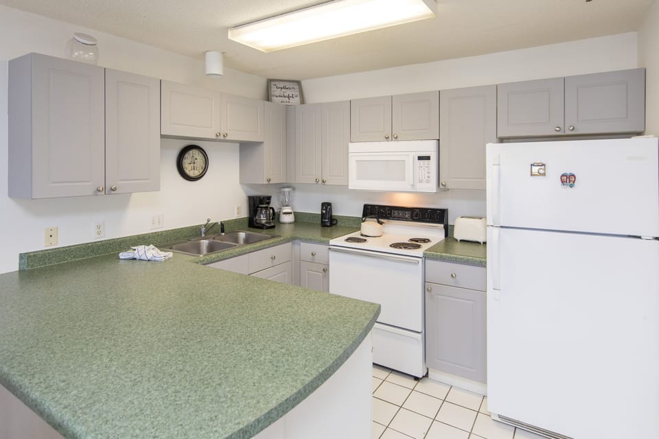 Kitchen with plenty of counter space