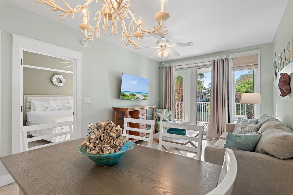 Open Concept Living, Dining & Kitchen