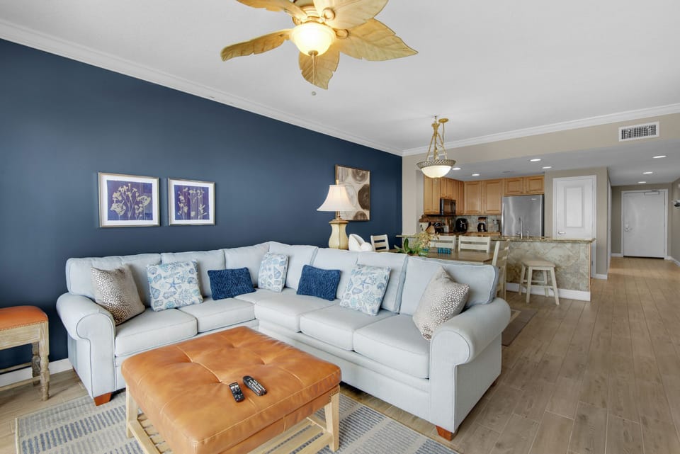 Relaxing living room space