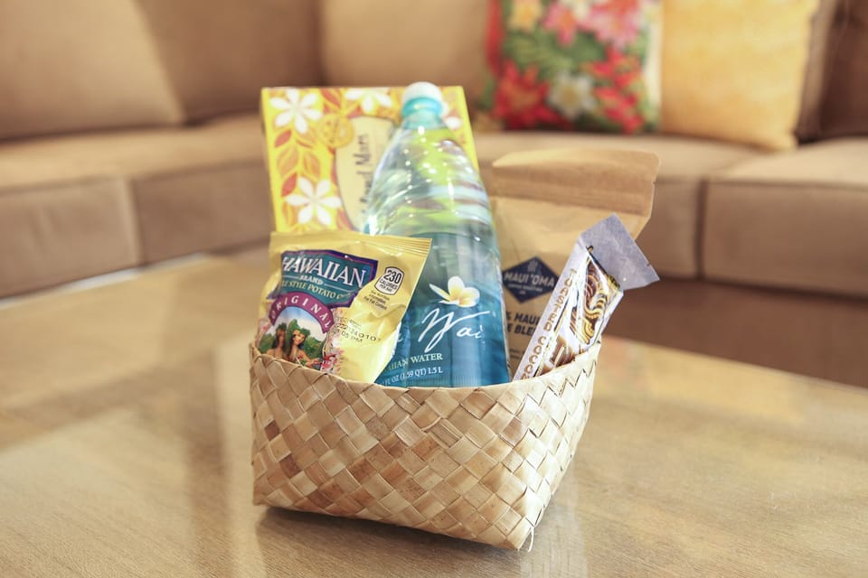 A10 Kihei Sands Beachfront Condominiums - Enjoy a lovely welcome basket!