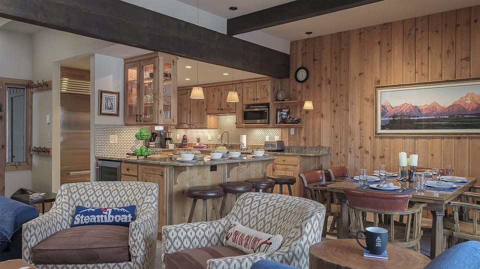 Extra counter bar seating