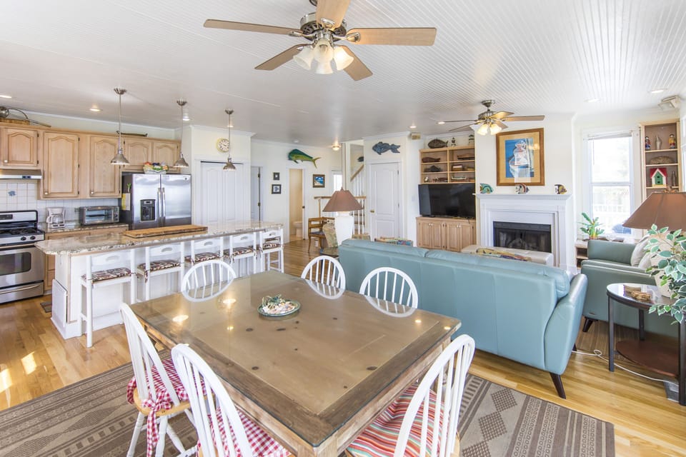 Dining table - open floor plan