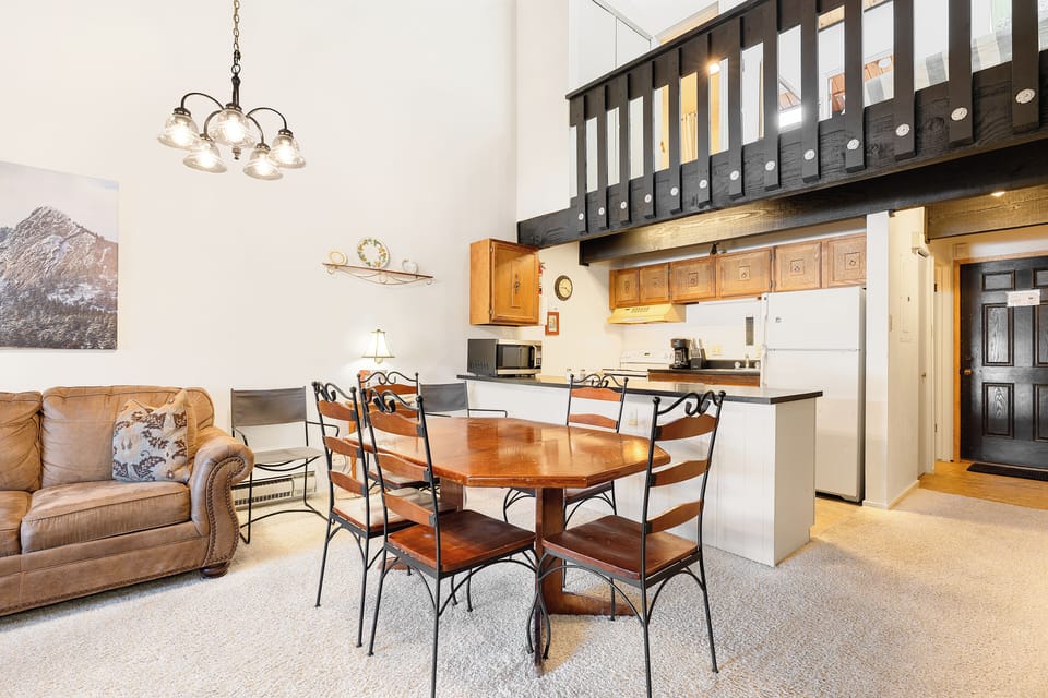 Dining Room Kitchen View
