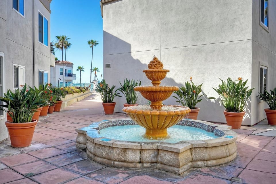 Beautiful Community Fountain