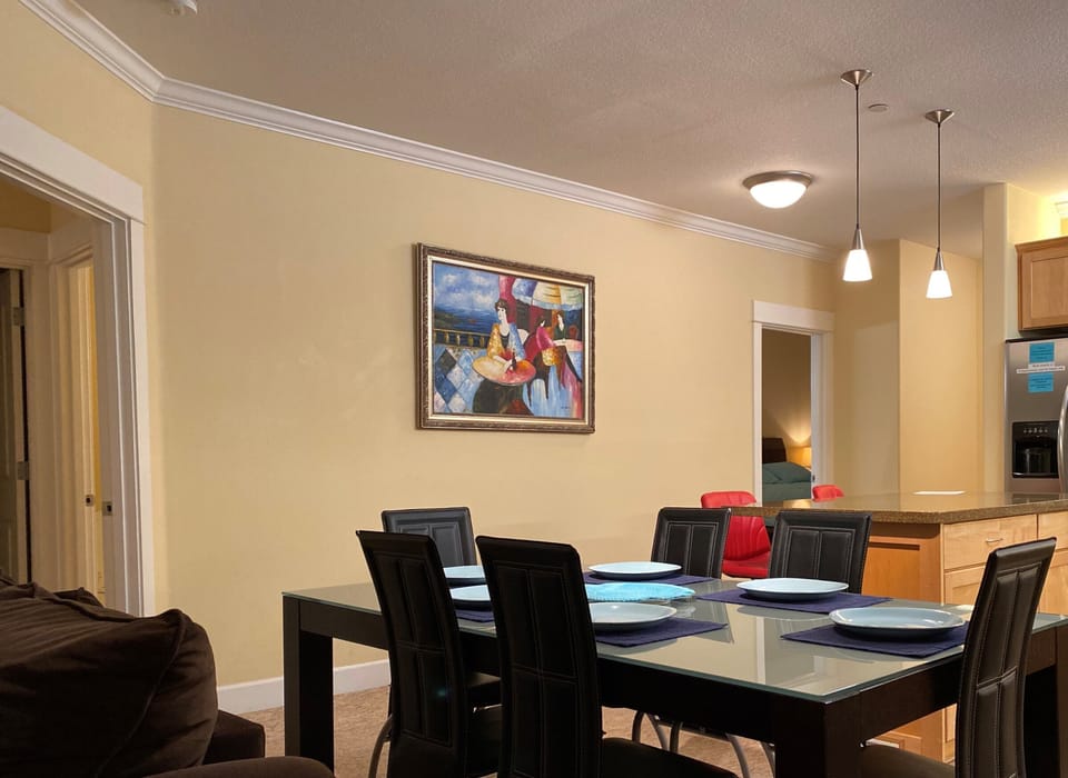 Large dining table - Great for meals or games